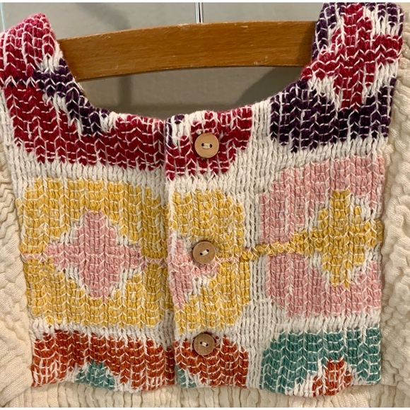 Zara Boho tunic dress or top embroidered gauze Toddler Little Girl’s 4-5 XS NEW - Picture 2 of 6